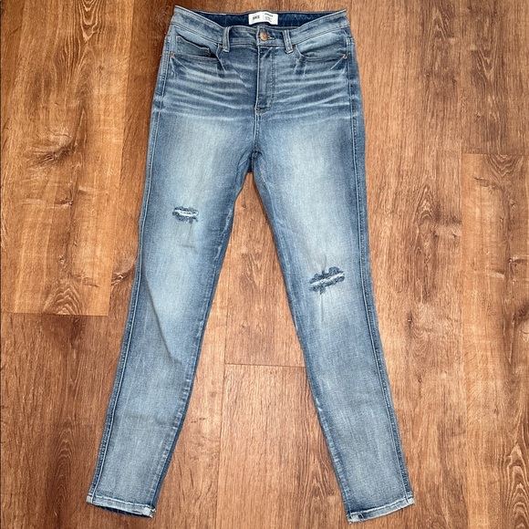 Women’s BKE Parker Faded Blue Jeans Light Wash size 27 - Picture 6 of 11